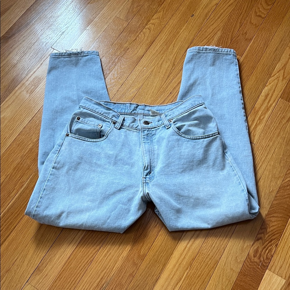 Levi’s Jeans Stone washed leg open 6 1/2” men’s 33 x 30 VTG Made in USA
